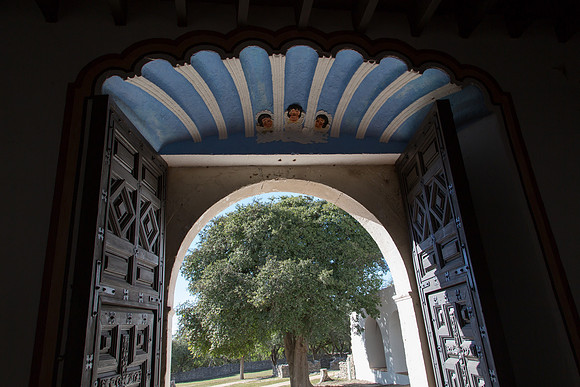 Main Portal, Mission Espiritu Santo, Goliad TX