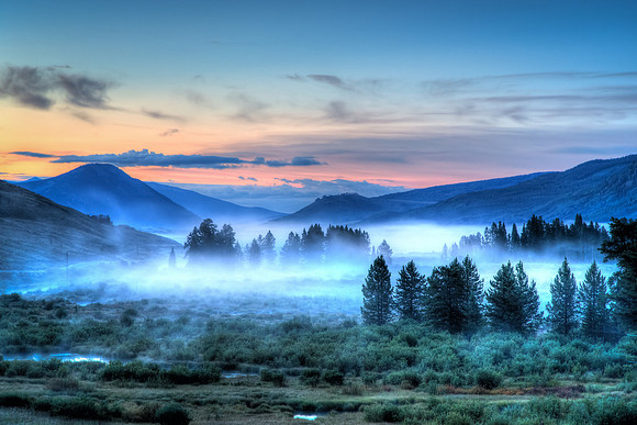 Sunrise, Slate River Valley Wetlands