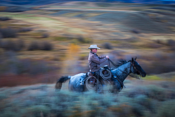 A Cowboy in Action, Ohio Creek Road