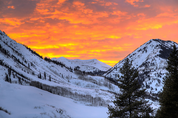 Colorado Sunset, Gunsight Pass