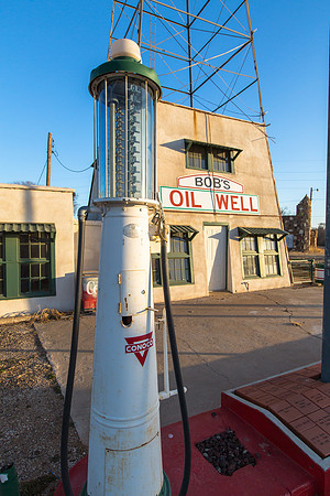 Bob's Oil Well, Old Gas Pump, Matador