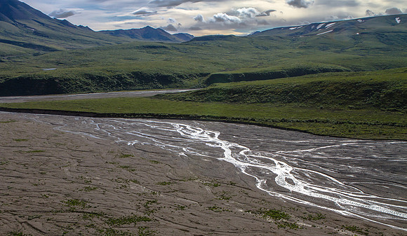 Braided Toklat River, Denali National Parl