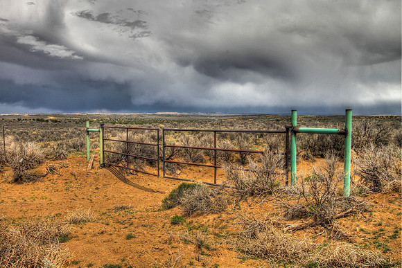 Desert Storm, near Chaco Canyon, New Mexico