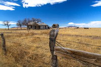 Abandoned Farmhome, New Mexico, South of Capulin