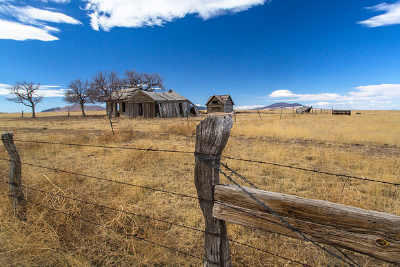 Abandoned Farmhome, New Mexico, South of Capulin