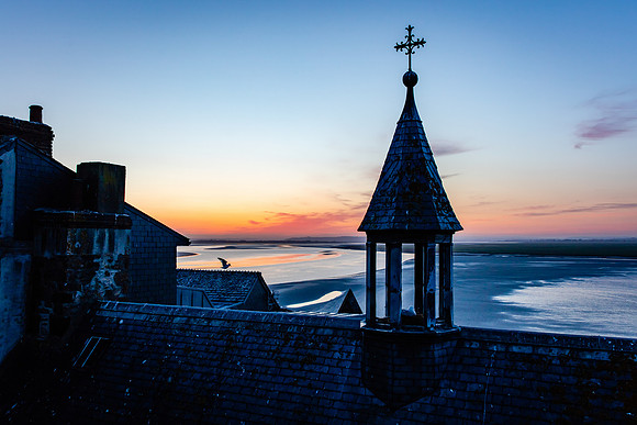 Dawn, Mont Saint-Michel