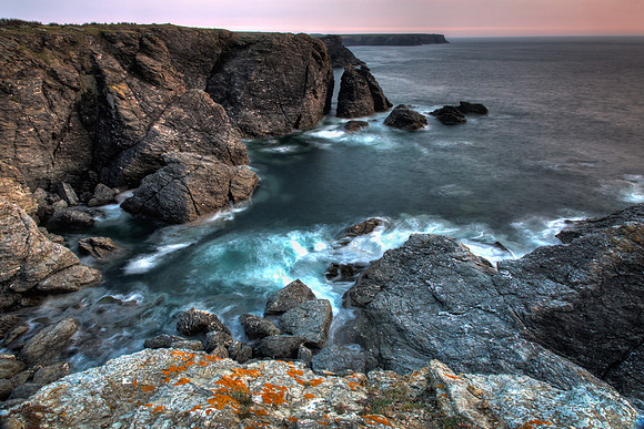 Sunset, Pointe des Poulains, Belle ile