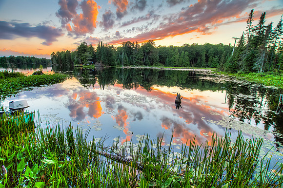 Susan's Bay (Landscape); Thousand Island Lake, Michigan UP