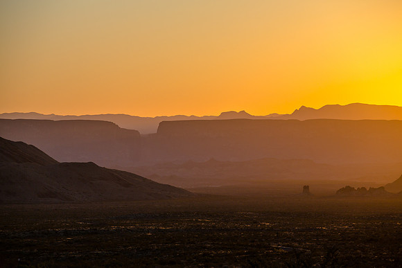 Golden Sky, Big Bend Vista, Big Bend NP