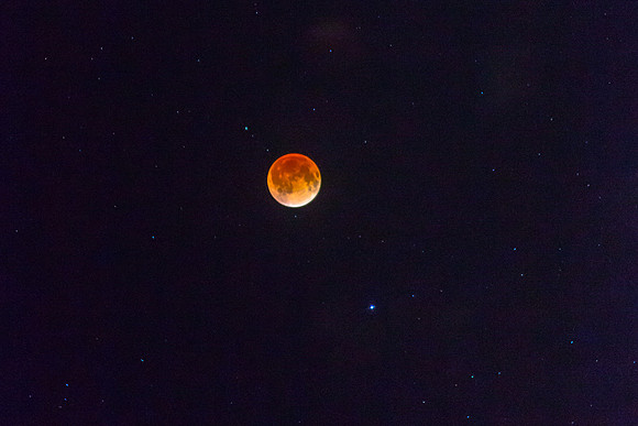 Blood Moon, 4/15/2014, Cancun, Mexico