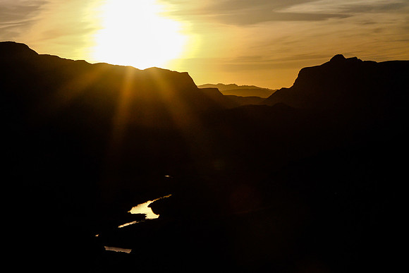 Rio Grande Sunset from the BIg Hill