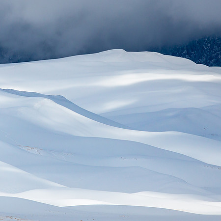 Great Sand Dunes NP in Snow