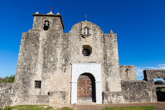 San Loreto Chapel at Presidio La Bahia, near Goliad, TX