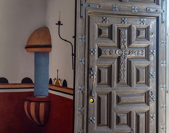 Doorway Detail, Mission Espiritu Santo, Goliad TX