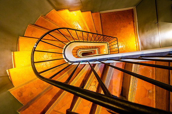 Stairwell, Hotel de Caumont, Aix