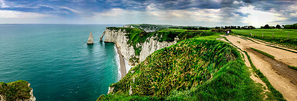 The Cliffs at Etretat