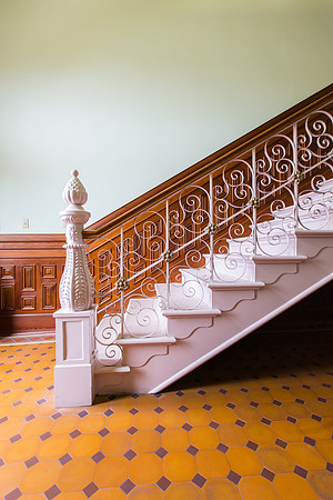 Stairway, DeWitt County Courthouse, Cuero