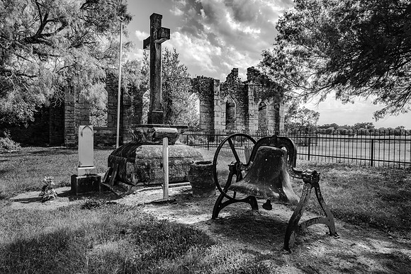 St Dominic Church Ruins, Old D'Hanis, TX