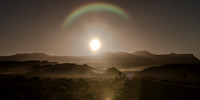 Lone Car, The Desert Sun, Shiprock, New Mexico