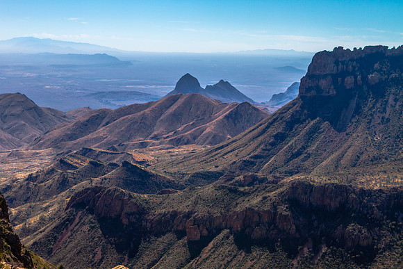 Big View at Big Bend, from Lost Mines Trail