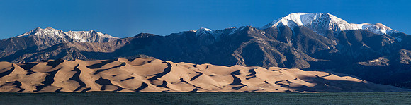 Great Sand Dunes Panorama