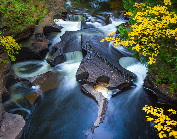 The Potholes, Presque Isle River Falls, Michigan UP