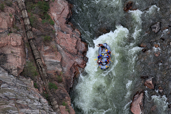 Rafting the Royal Gorge, Arkansas River, Colorado