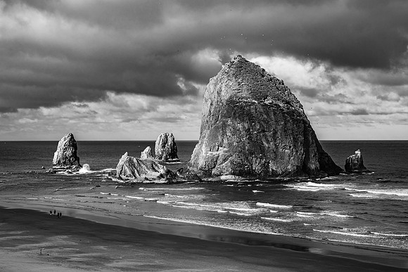 Haystack Rock, Early Light