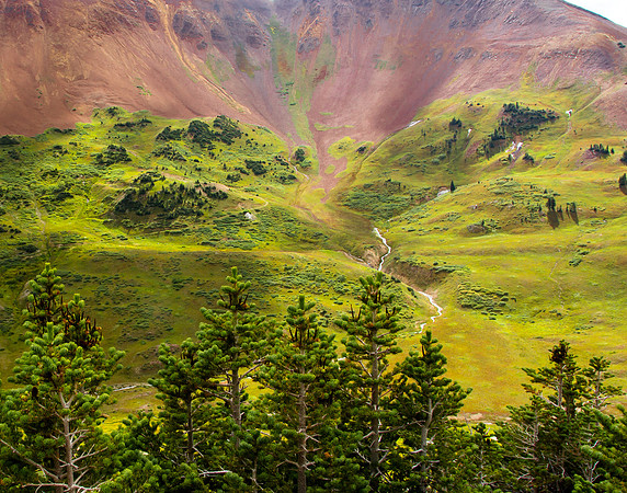 Mount Baldy Detail, Paradise Divide, Gunnison National Forest
