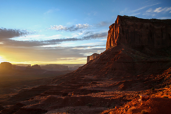 Dawn, Mitchell Mesa, Monument Vally