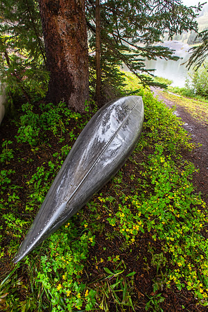 Canoe, Lake Irwin, Gunnison National Forest