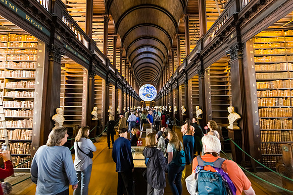 The Long Library; Book of Kells tour