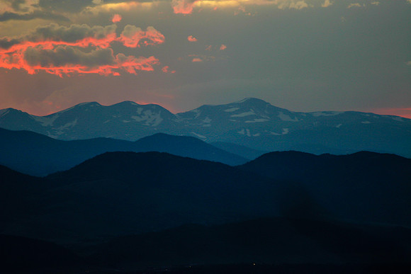 Front Range Sunset