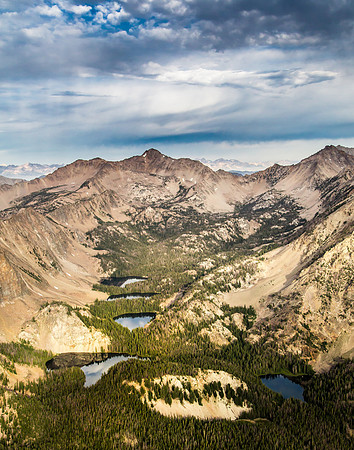 Sawtooth Mountain Aerials (published in Flyline Newsletter of Idaho Aviation Assn)