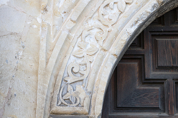 Detail, Doorway and Arch, the Alamo