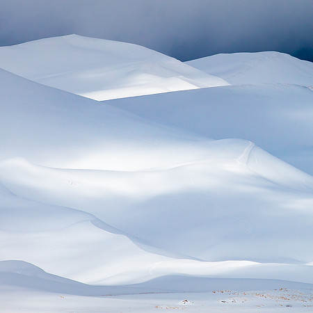 Great Sand Dunes NP in Snow (SQ)