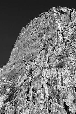 Morrow Point Rockface, Beginning of the Black Canyon of the Gunnison
