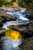 Golden Flow, Presque Isle River Falls, Michigan UP