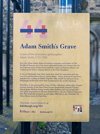 Adam Smith Grave (About)
