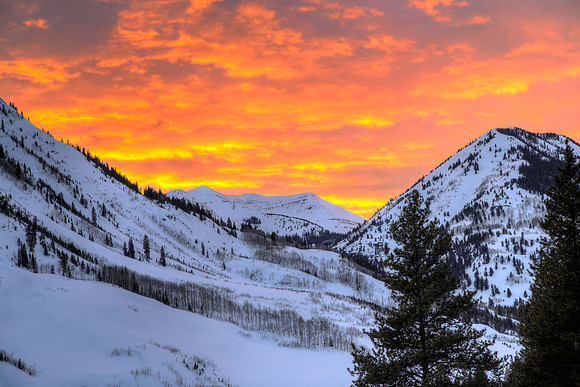 Colorado Sunset, Gunsight Pass