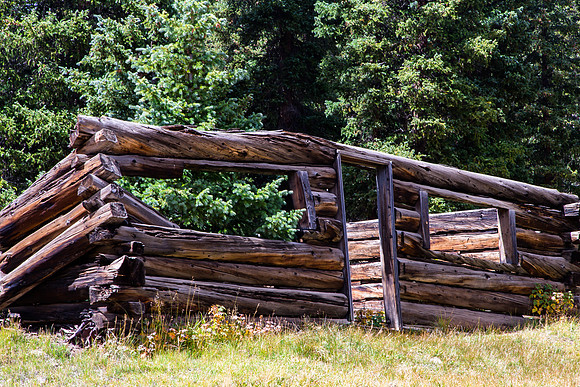 Old Cabin, Bon Ton Mine Ruins, Near Pitkin/ Cumberland Pass