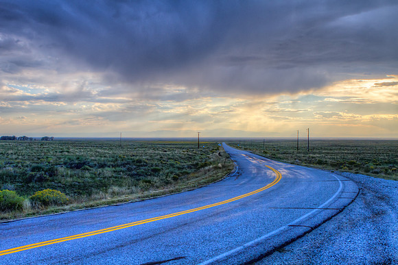 Road to Mosca, CO (Six Mile Line Road) 2012