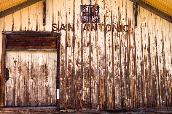 Abandoned Train Depot, San Antonio, New Mexico