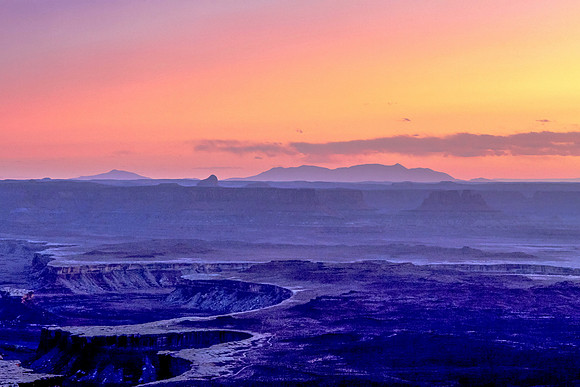 Sunset, Green River Overlook, Canyonlands NP