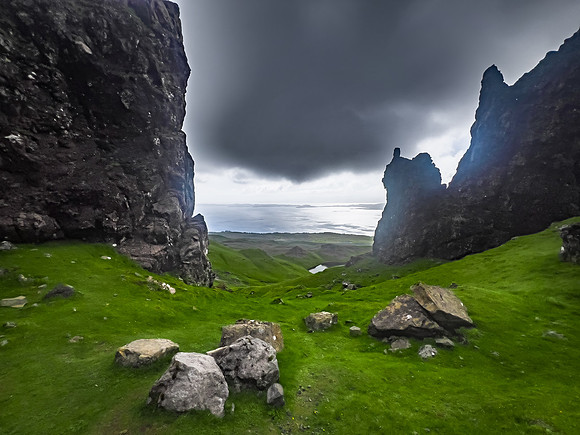 View from Old Man of Storr trail