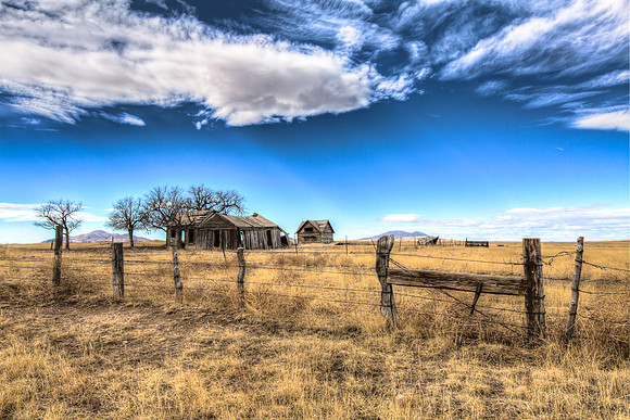 Abandoned Farmhome, New Mexico, South of Capulin