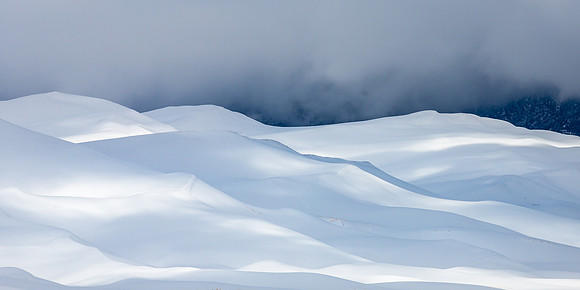 Great Sand Dunes NP in Snow