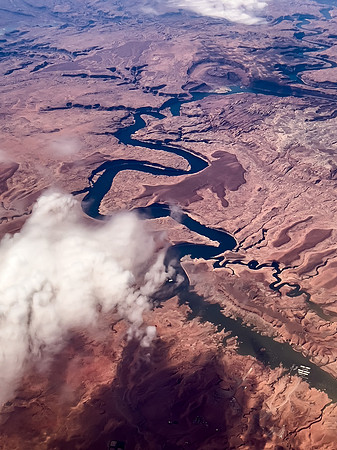 The Bullfrog Marina and the Colorado River