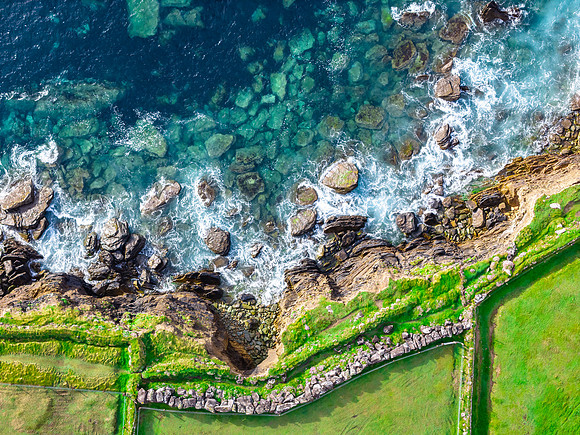 Coastline near Clogher Strand