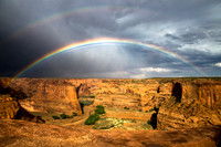 Double Rainbow over Canyon de Chelly